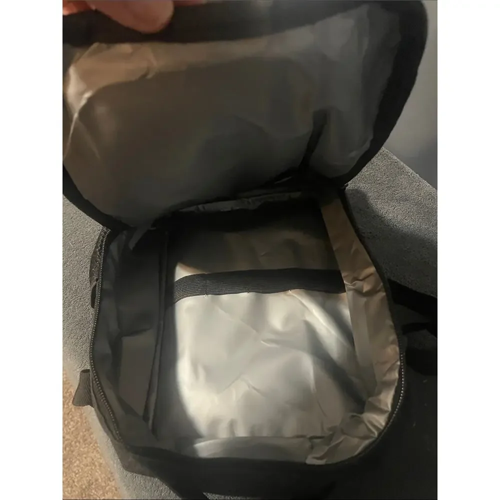 NWOT Kids soccer trophy lunch box with shoulder strap and handle